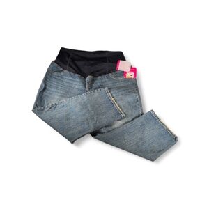 Isabel Maternity by Ingrid & Isabel Vintage Straight Panel Jeans NWT